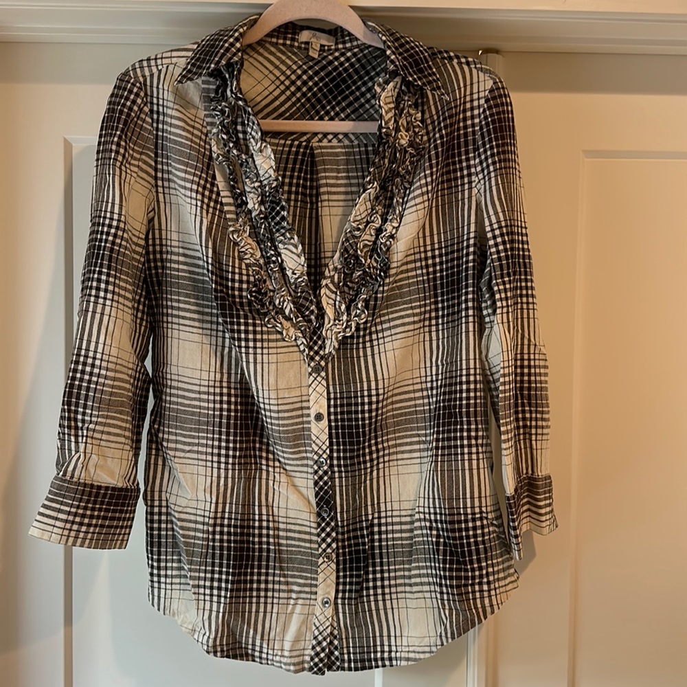 Joie check shirt